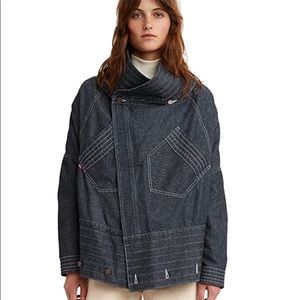 NWT Gary Graham Levi’s Making the Cut denim coat